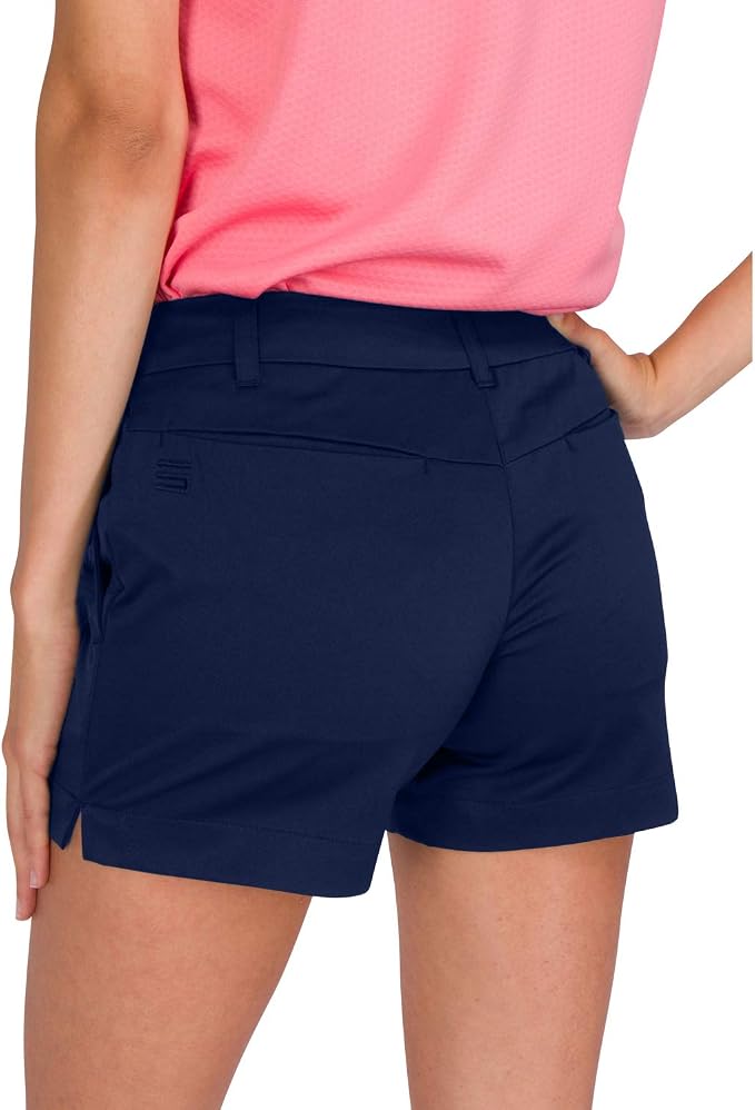 Three Sixty Six Womens Golf Shorts 4 ½ Inch Inseam - Quick Dry Active Shorts with Pockets, Athletic and Breathable