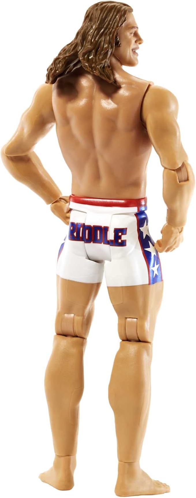 Mattel WWE Basic Action Figure, Riddle, Posable 6-inch Collectible for Ages 6 Years Old & Up