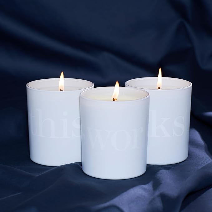 This Works Neroli & Sweet Orange Candle, 220 gm - Hand Poured and Blended with Essential Oils - Soothing and Uplifting