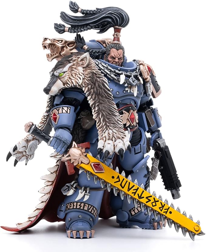 Joytoy Warhammer 40K Mecha 1/18 Action Figures Joytoy Figure Model Space Wolves Ragnar Blackmane