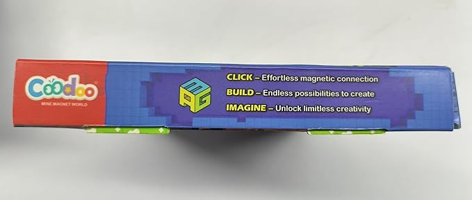 150PCS Magnetic Blocks, Build Mine Magnet World Set, Toddler Outdoor Toys STEM Construction Building Blocks Toy, Magnetic Tiles Sensory Kids Toys for 3+ Year Old Kids Boys Girls Ages 3 4 5 6