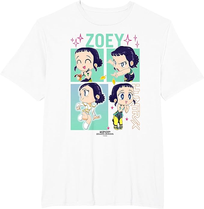 Kpop Demon Hunters Zoey Officially Licensed T-Shirt