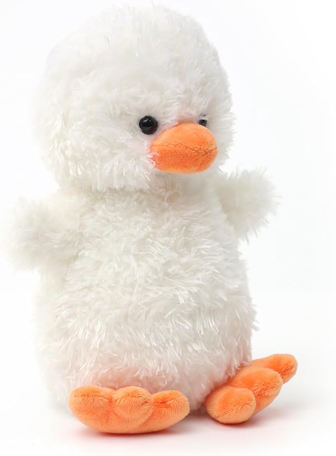 RECUR Plush Duckling Stuffed Animals,Soft Plushie Duck,8 Inches