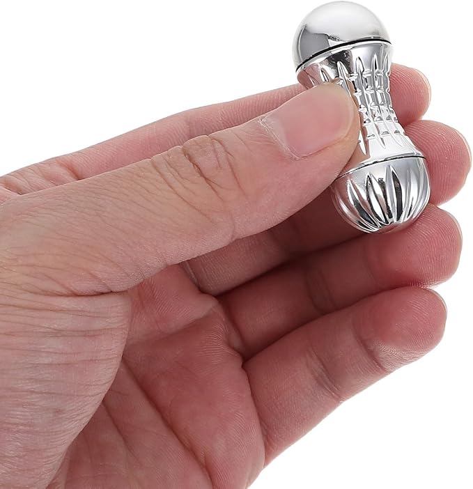 Portable Mini Hand Joint Massager with Finger Massage Roller Tool for Stress Relief, Made of Comfortable and Safe Abs Material, for Home and Travel Use