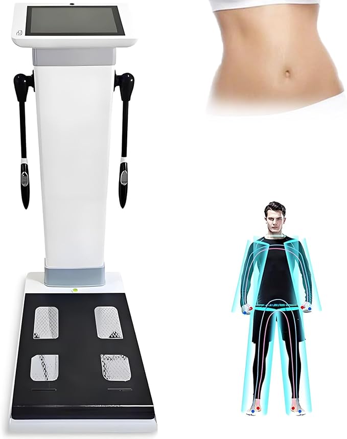 Smart Body Composition Analyzer,10.1 Inch Hd Touch Bioimpedance Analysis Machine,Fat Testing Machine,Health Management Tool,for Weight Control & Fat Analysis
