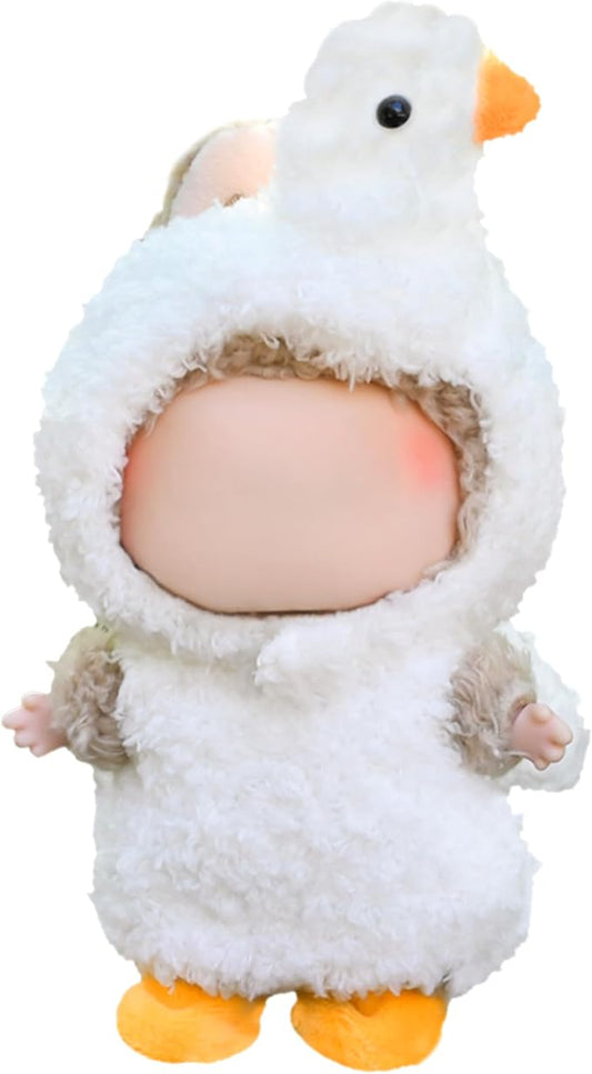 Clothes Fit for 17CM Doll, Fashion Doll Clothes Outfit Set Cute Theme Designer Toys Dress Accessories for Collector Fans Display (Cygnet)