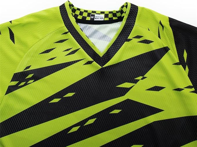 Youth Dirt Bike Jersey, Kids Mountain Bicycle Shirt Long Sleeve Powersports Children Downhill Jerseys for Big Kids