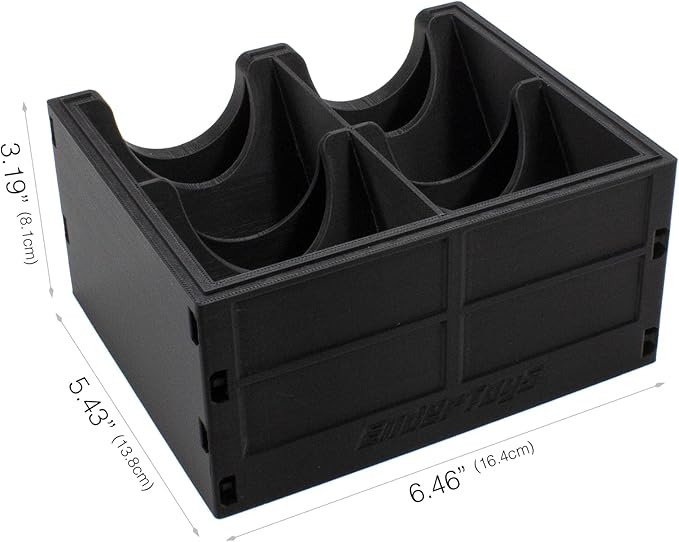 EnderToys TCG Rip Sort and Ship Station Sort Tray and Card Sleeve Slim Caddy - Modular Collectible Trading Card Organization, Storage and Prep System