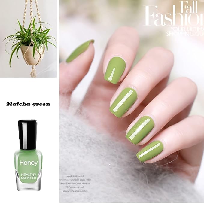 Non Toxic Nail Polish Set, Easy Peel Off and Fast Dry NailPolish Set for Pack, Eco Friendly and Organic Water Based Nail Polish for Women,Teens(18 Bottles)