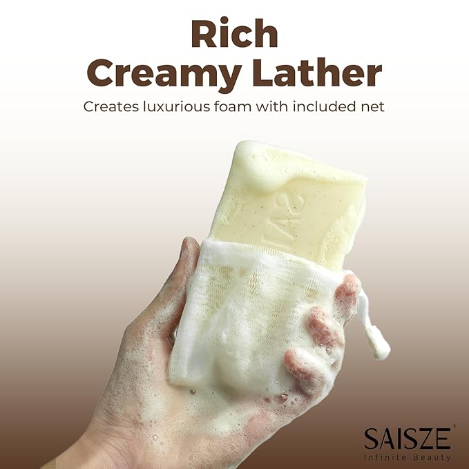 Handmade Coconut and Shea Butter Soap - 8 oz, Cold Process, Organic Soap Enriched with Coconut oil, Shea, Body Bars for Women and Men