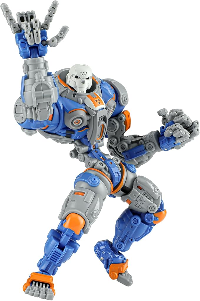 Action Figures Multi-Jointed Movable Robot Toy, Science Fiction Mecha Model Player Collection Model Multi-Articular Action Figures for Desktop Decorations