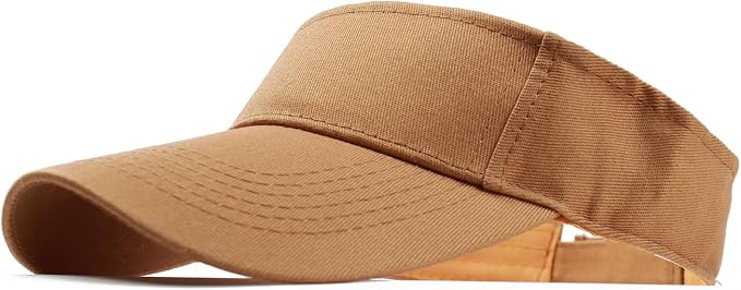 ANDICEQY Sports Sun Visor Hat, Sun Hat Visors for Women and Men for Outdoor | Adjustable Sun Visor Hats, Lightweight & Breathable, Cotton, Ideal for Running, Tennis, Golf, Outdoor Sports and Beach