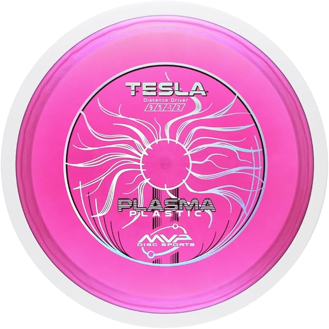 MVP Disc Sports Plasma Tesla Disc Golf Distance Driver (Colors May Vary)