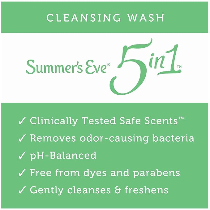 Summer's Eve Aloe Love Gentle Daily Feminine Wash, Removes Odor, pH balanced, 15 fl oz. (Pack of 1)