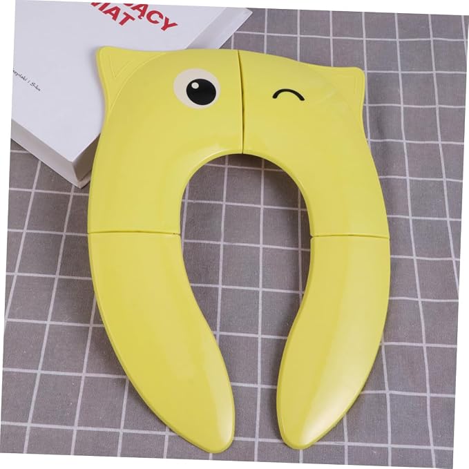Boys and Girls Toilet Seat Foldable Seat Pad Winter Cover Home Travel Pp Material Sturdy Compact
