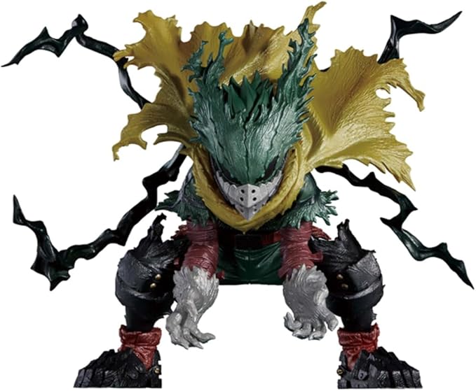 Midoriya Izuku Figure Blackened Squatting Pose PVC Model 11cm Anime Action Figures MHA Figurine Collectible Figures Ornaments