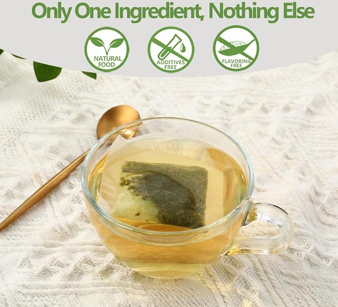 Premium 100 Senna Tea Bags, Made with 100% Natural Senna Leaves, No Additives & Caffeine Free.