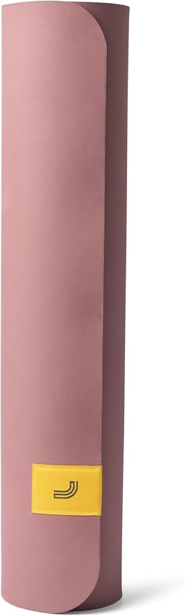 Lolë Pose Yoga Mat for Women with Strap Carrier – Non-Slip 5mm Thick