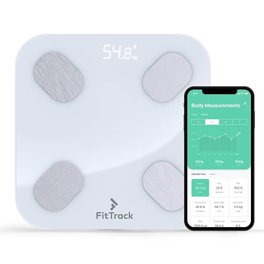 Hume Health The Body Pod - Home Body Analyzer Bluetooth App - 45+ Key Health Metrics - Accurate Personalized Data - Body Composition Scale - Smart Scale for Body Weight