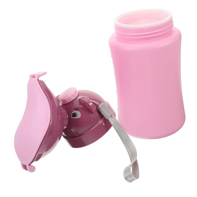 KOMBIUDA Portable Travel Potty for Safe Abs Material Urinal Bottle Compact Ergonomic Design for Nighttime Bathroom Independence and Outdoor Use