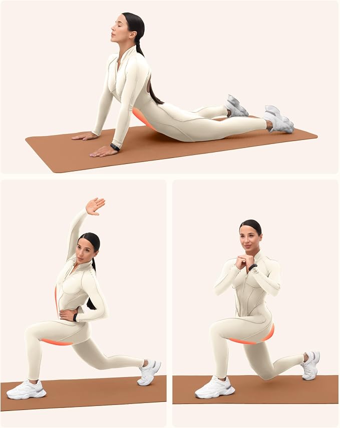 BetterMe Yoga Mat - Non-Slip Exercise Mat for Women - Cushioned Pilates Mat for Home Workouts, Stretching & Hot Yoga - Portable Fitness Mat with Strap