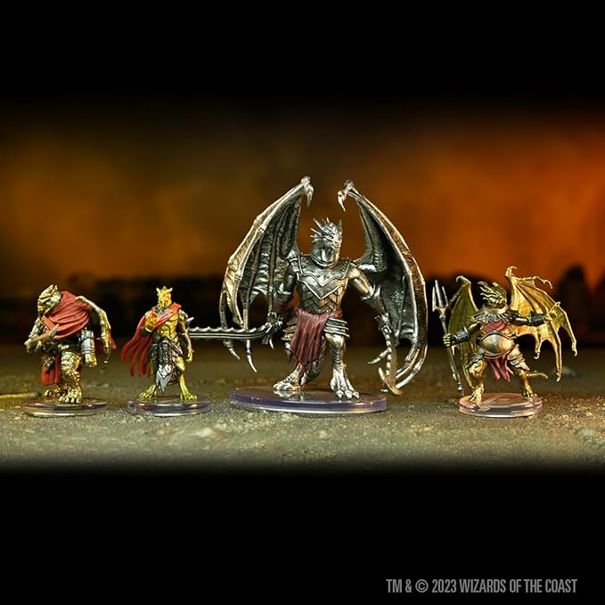 WizKids D&D Icons of The Realms Draconian Army Miniature Figures