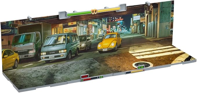 JOYTOY SNK 1/18 Action Figure Background Display Base, KOF '98UM - Stage Base-Japan Street 15.74",Collection Model Accessories,Birthday Gifts Toys for Kids Age15+ JT01734,Pre Order