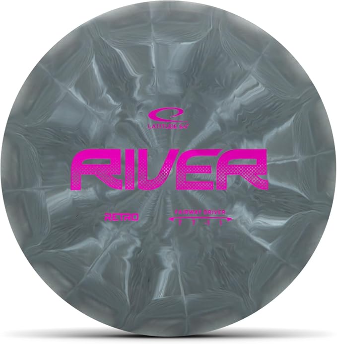 Latitude 64 Retro Burst Disc Golf Discs Set (5-Pack) - Perfect for New to Intermediate Players | Includes Keystone, Fuse, River, Saint, Ballista | Grippy Base Plastic | Colors May Vary