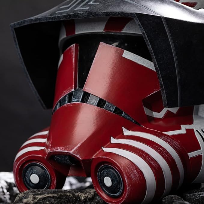 Evere SW Clone Arc Commander Helmet Cosplay Deluxe Halloween Collectible Prop