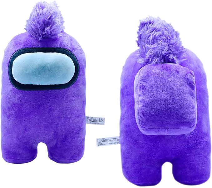 Among Us Mega 12″ Plush Purple (Mohawk) – Officially Licensed Oversized Kids & Collector Plush Toy