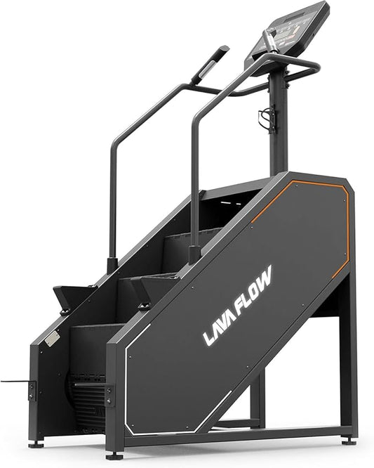 GMWD Stair Stepper Machine, Commercial Grade Stair Climber with LED Display, Stair Machine for Cardio, 15 Resistance Levels, 24-164 Steps/Min, Exercise Machine for Home