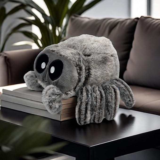 New Spider Plush Doll - Cute Stuffed Animal Toy for Children, Perfect as a for Halloween and Christmas
