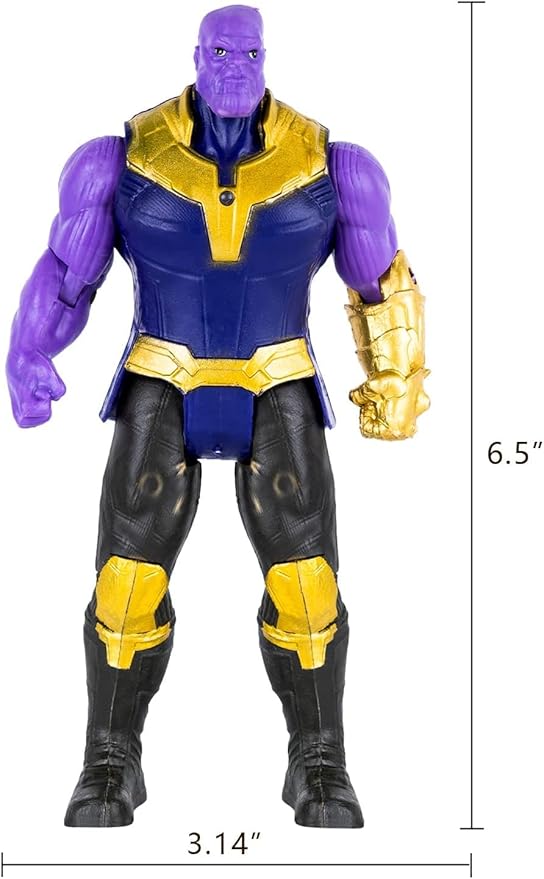 14 pcs Big Set Superhero Action Figures – Collectible Models 6.5-inches Tall, Exclusive Set SuperHero Toys, Holiday Gift for Kids, Figure Cake Topper
