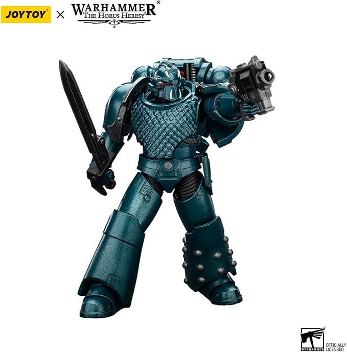 JOYTOY Warhammer The Horus Heresy Alpha Legion Headhunter Prime - 1:18 Scale 4.72in Action Figure Mecha Joy Toy Collection Model