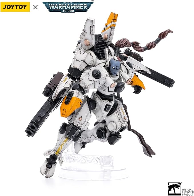 JOYTOY 1/18 Action Figures Warhammer 40k Mecha Joy Toy Model Toys T'au Empire Commander Shadowsun