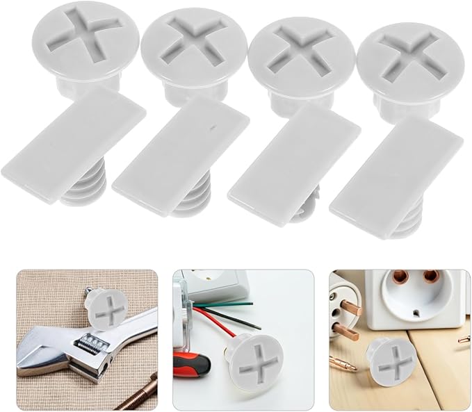 1 Set Plastic Replacement Parts for Play Equipment Enhanced Safety Bolts Nuts