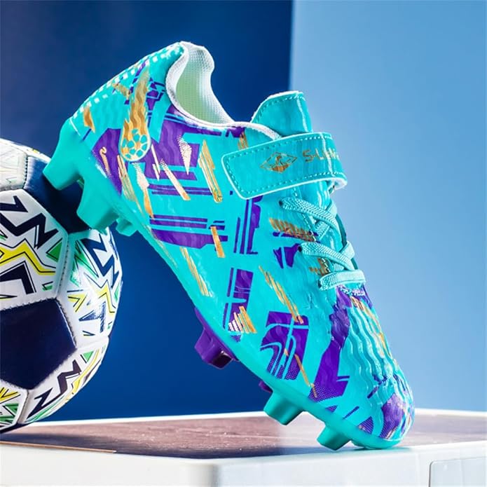 Kids Soccer Shoes Boys Football Cleats Professional Athletic Outdoor Trainning Football Shoes Youth Girl Turf Soccer Cleats