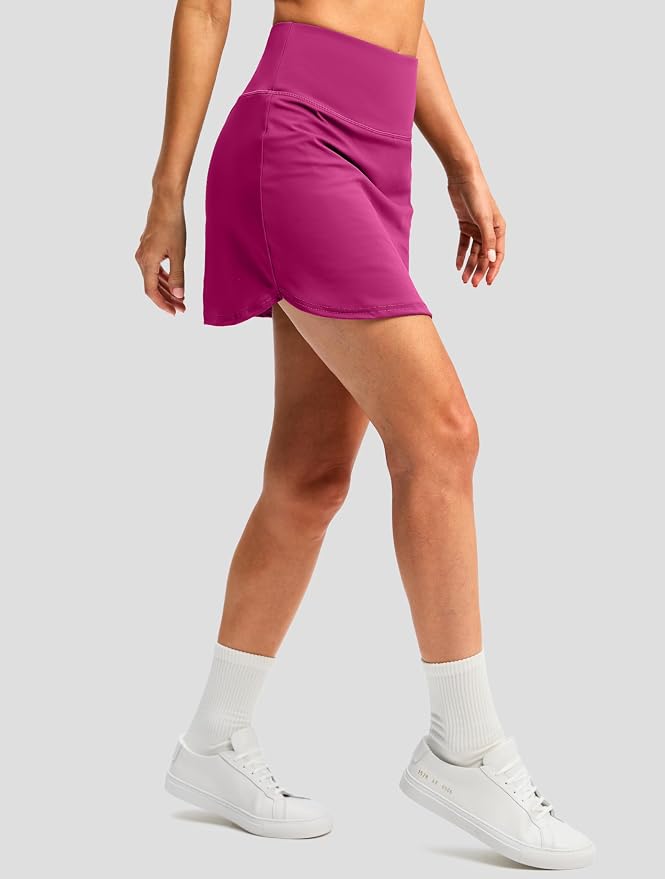 G Gradual 16"/18" Skorts for Women Golf Skirt with 2 Pockets Summer Casual | Built-In Shorts, High Waist, Soft 4-Way Stretch, Breathable Mesh Liner, Tennis Pickleball Athletic Wear, Easy To Match