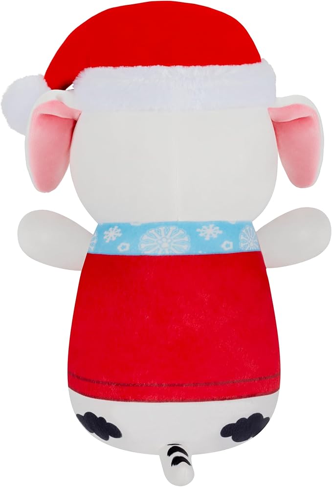 Squishmallows Original Paw Patrol 10in Holiday Marshall HugMees – Ultrasoft Official Jazwares Plush (Medium-Sized)