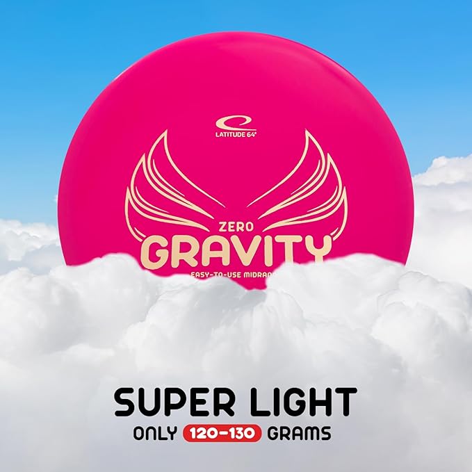 Latitude 64 Gravity Disc Golf Beginner Set | 5-Pack Disc Golf Set | Pure, Fuse, Explorer, Saint, Diamond | Lightweight, Floating Plastic for Longer Flights | 120-130g (Colors May Vary)