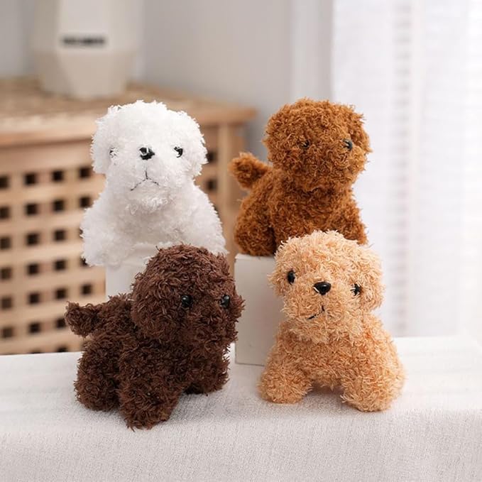 Bulk Stuffed Animals Puppy Plush Dog Party Favors Mini Dog Birthday Children's Show Party 20 pcs(20chi xiaogougou)
