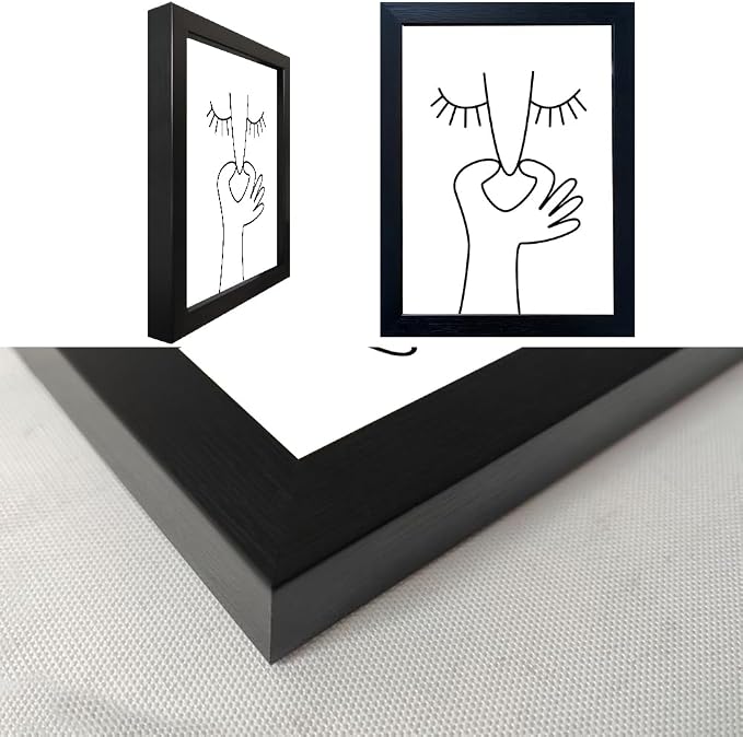 Funny Bathroom Wall Decor Black and White Bathroom Wall Art Framed Toliet Art Print Painting Decor Artwork
