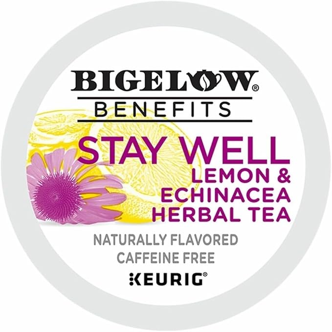 Lemon & Echinacea Herbal Tea K-Cup Pods, 22 Count