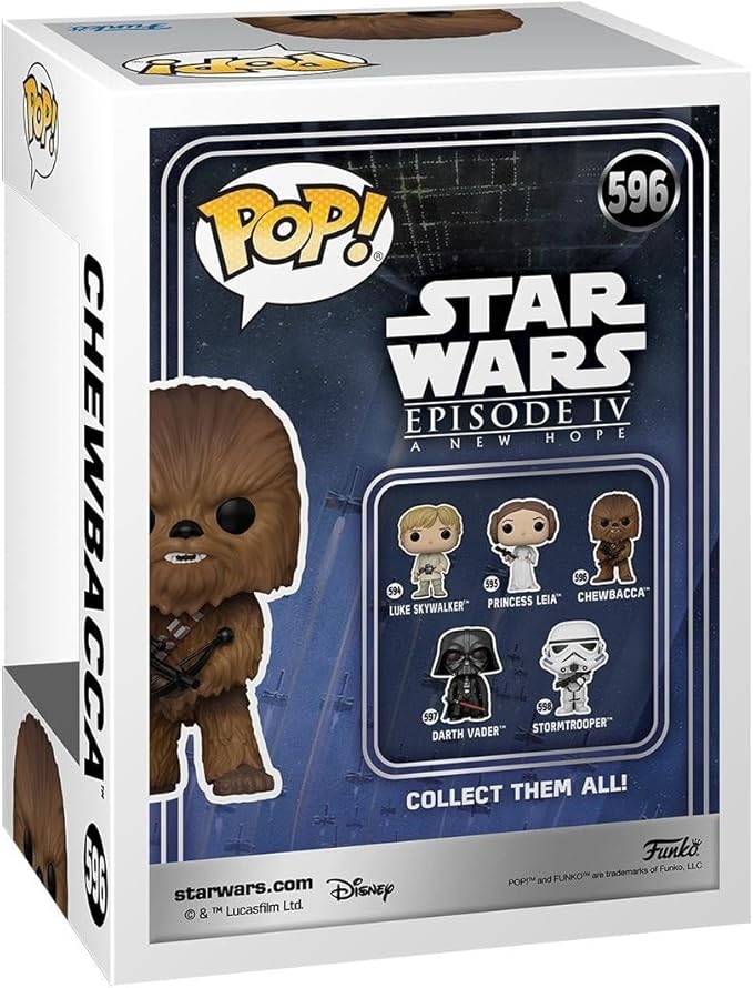 Funko Pop! Star Wars: New Classics - Chewbacca - Collectable Vinyl Figure - Gift Idea - Official Merchandise - Toys for Kids & Adults - Star Wars Fans - Model Figure for Collectors