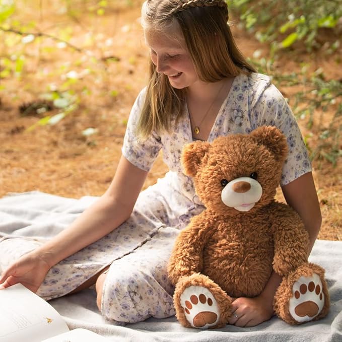 Vermont Teddy Bear Big Bear Stuffed Animal, Bubba Teddy Bear, 20 Inch
