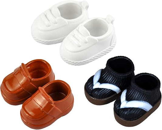 YMY Ob11 Doll Shoes Lovely 1/12 Scale BJD Shoes for Obitsu 11 Action Figure Body