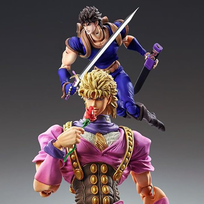 Brando Figures Kujo Jotaro/Joseph Joestar Anime Figure Statues Ultra Movable Action Figurine Ornaments
