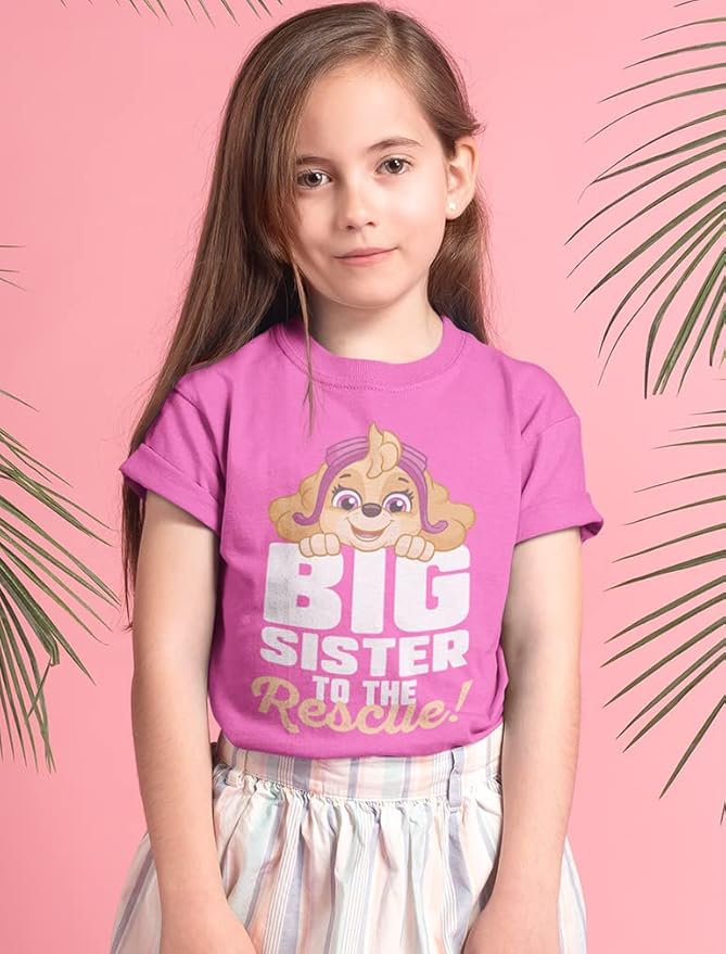 Big Brother Paw Patrol T-Shirt for Toddlers - Featuring Rubble, Chase, & Marshall - Sibling Gift Shirt