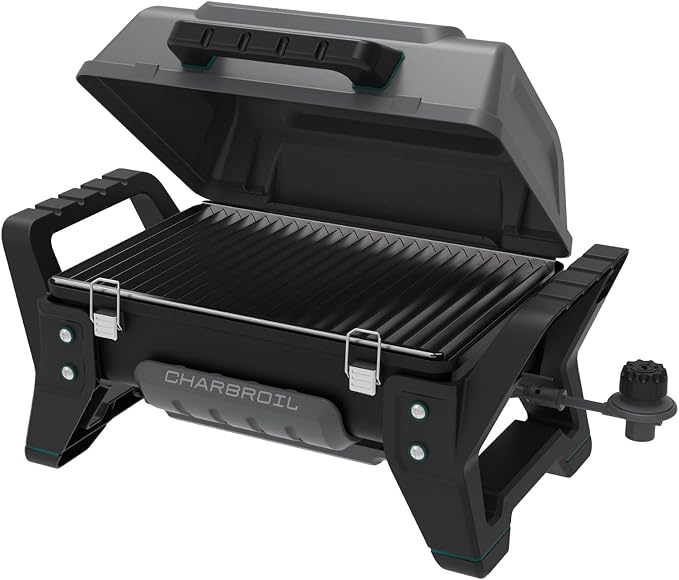 Charbroil Grill2Go X200 Portable Gas Grill, Dark Grey - 25409200