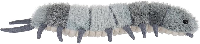 Apricot Lamb Evil Centipede Plush Stuffed Animals for Kids, Soft Cute Plush Toys for Baby Girl and Boy, Fluffy Blue Evil Centipede Blue